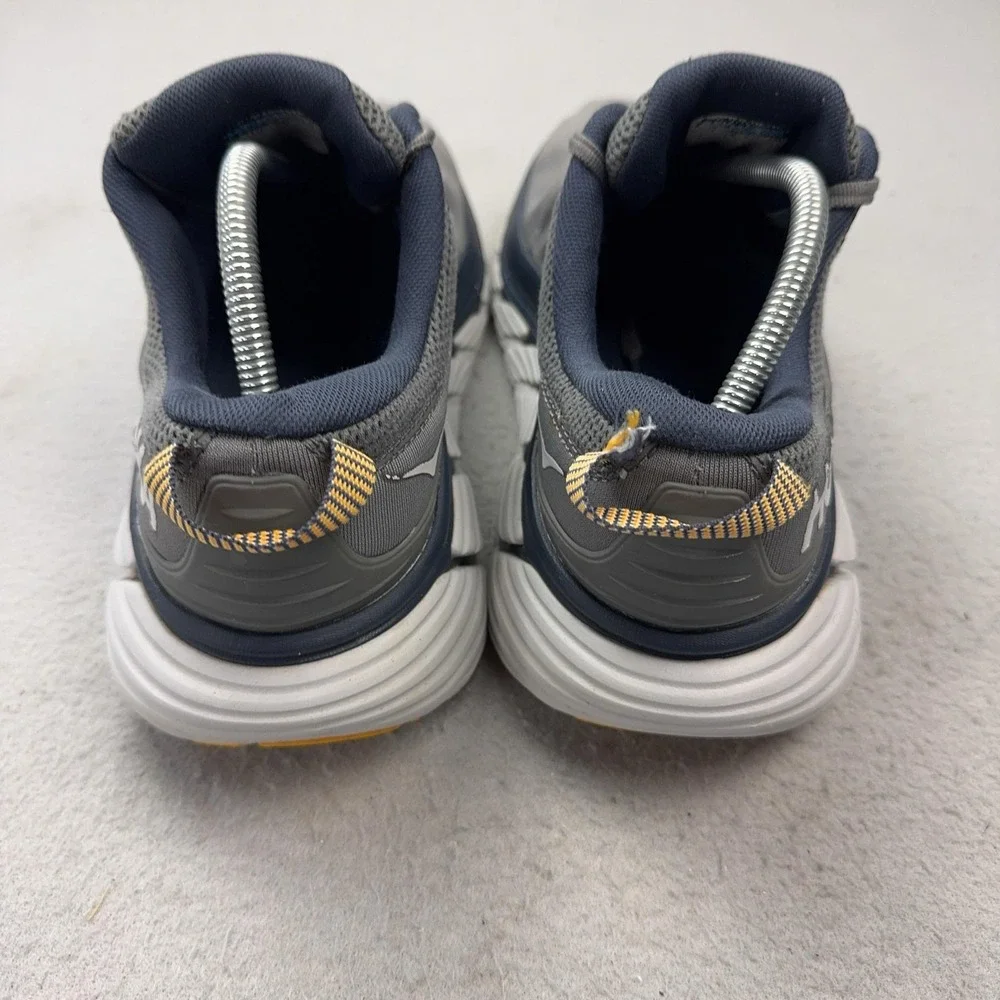 Hoka One One Gaviota 3 Shoes Mens Size 9.5 Gray Wide Cushioned Running Sneakers